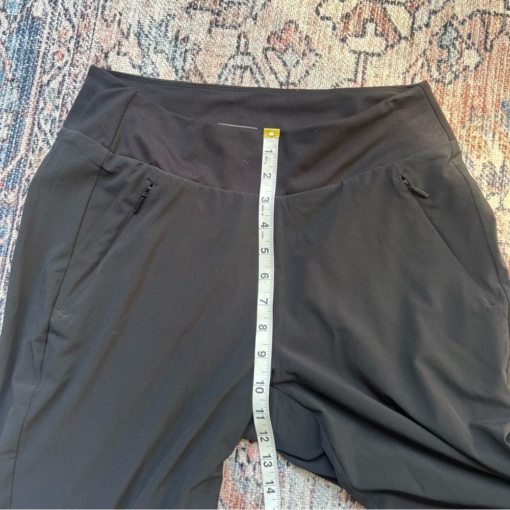 ATHLETA Lined Soho Lined Jogger Pants Black Size 8 Tall - Picture 11 of 14